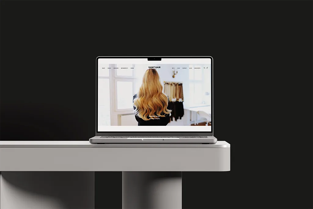 Sklep internetowy dla salonu fryzjerskiego - SAINT HAIR