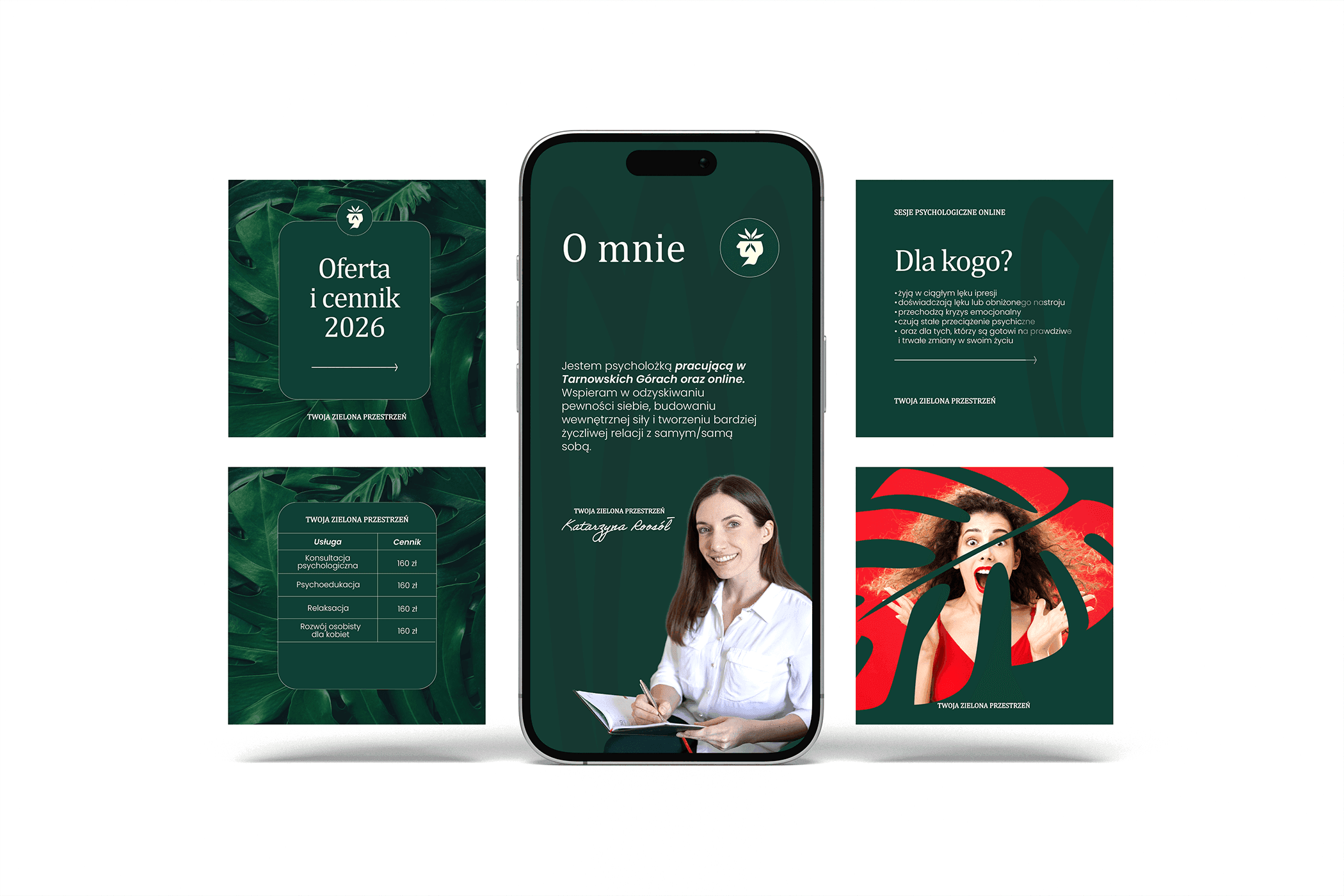 Grafik oferta usłg graficznych na social media