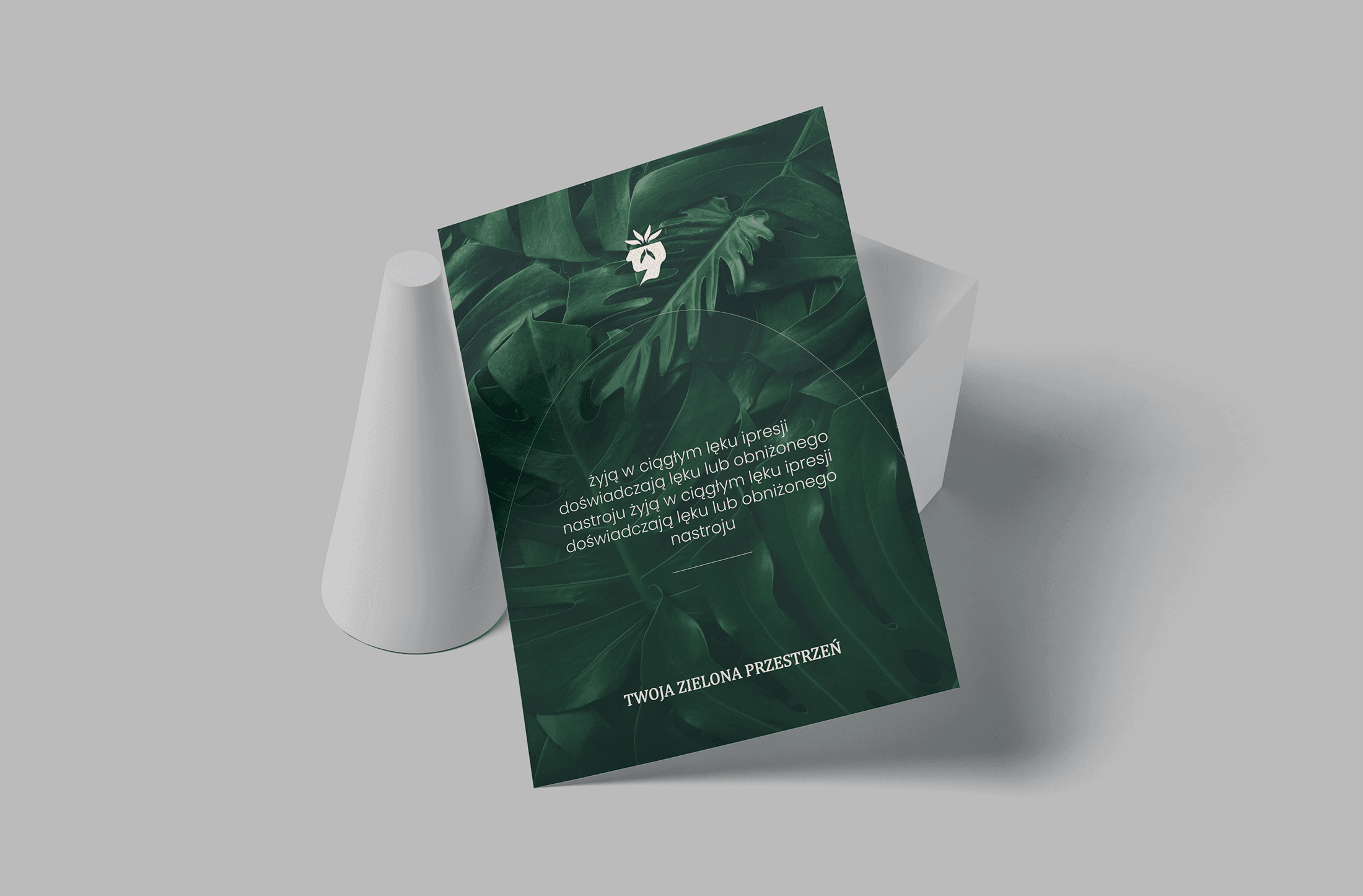 Projekt ulotki dla psychologa